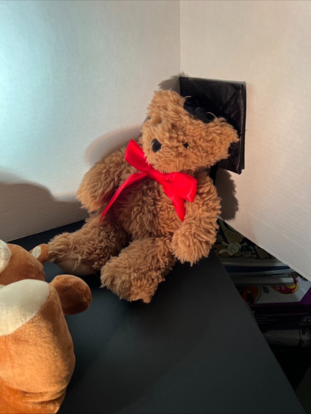 Vermont Teddy Bear 2022 Graduation Graduate Plush Black Cap